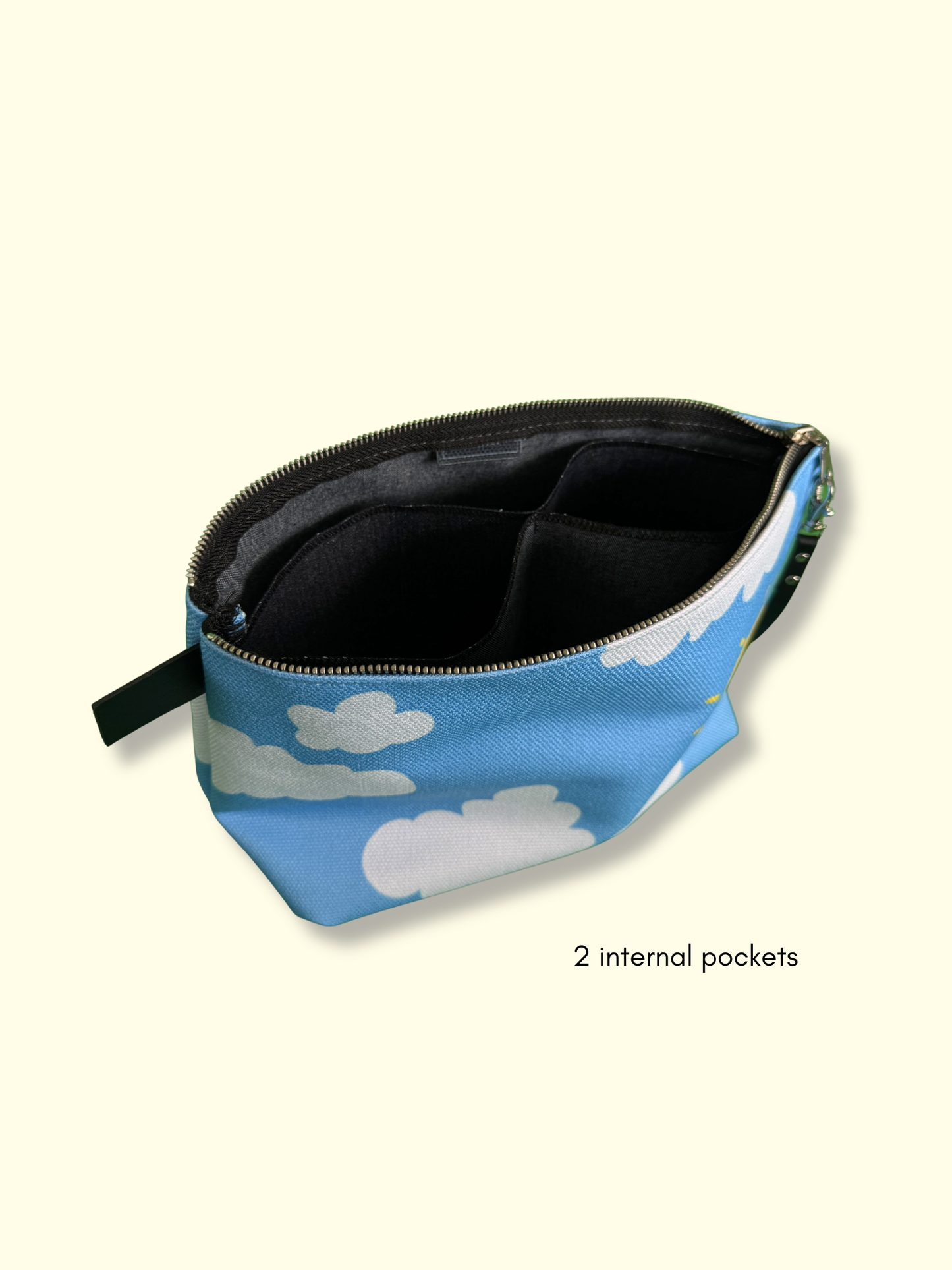 Blue Skies Makeup Bag