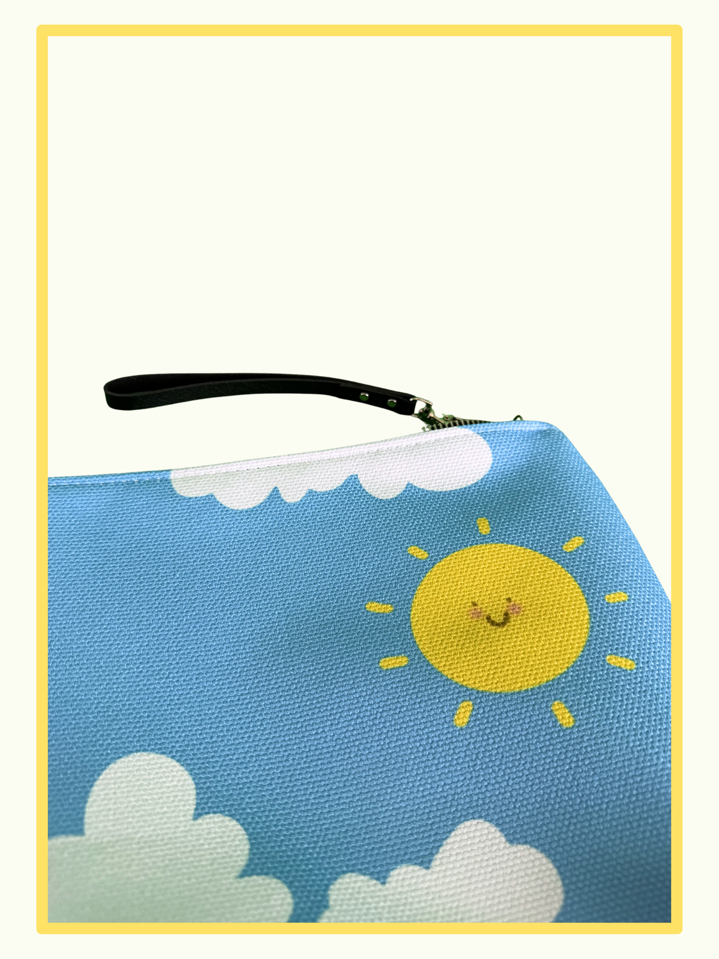 Blue Skies Makeup Bag