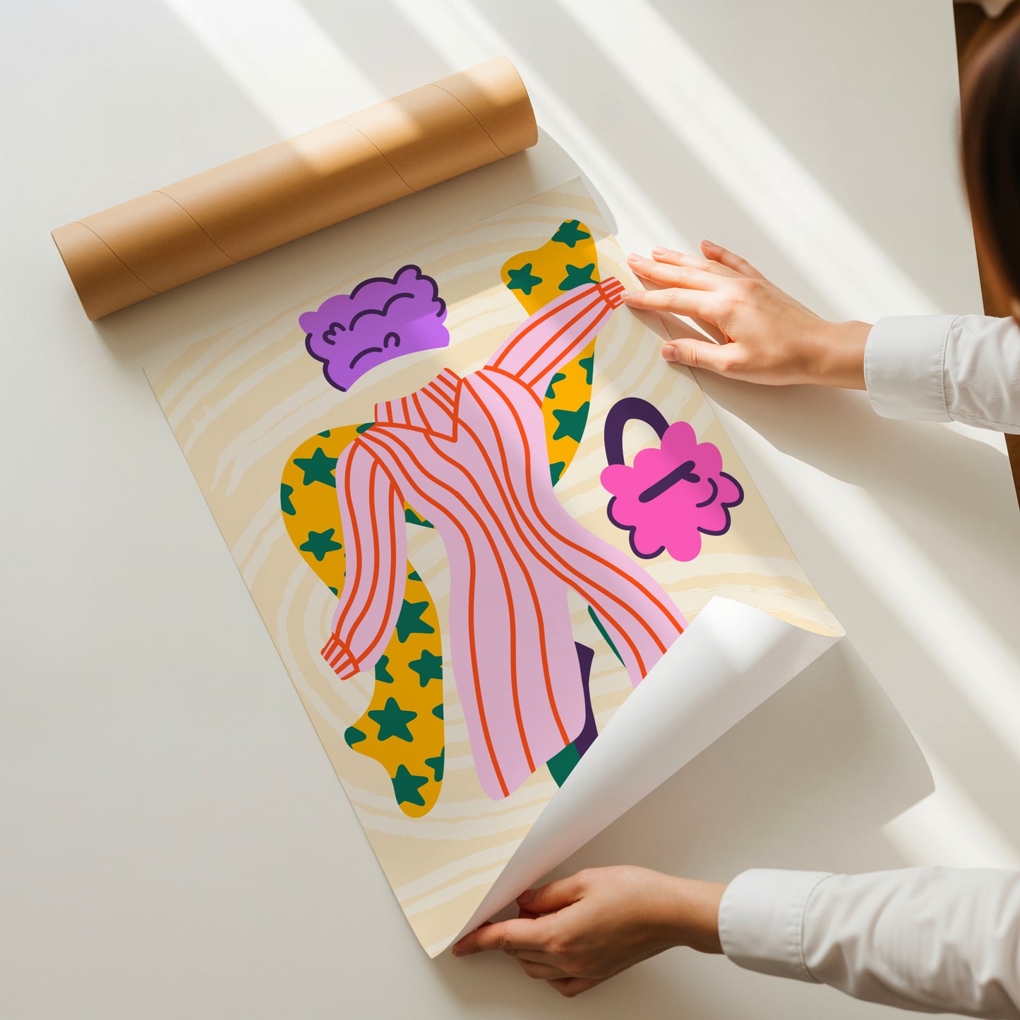 The Suzanne Print ❄︎ Chic Playful Pop Art