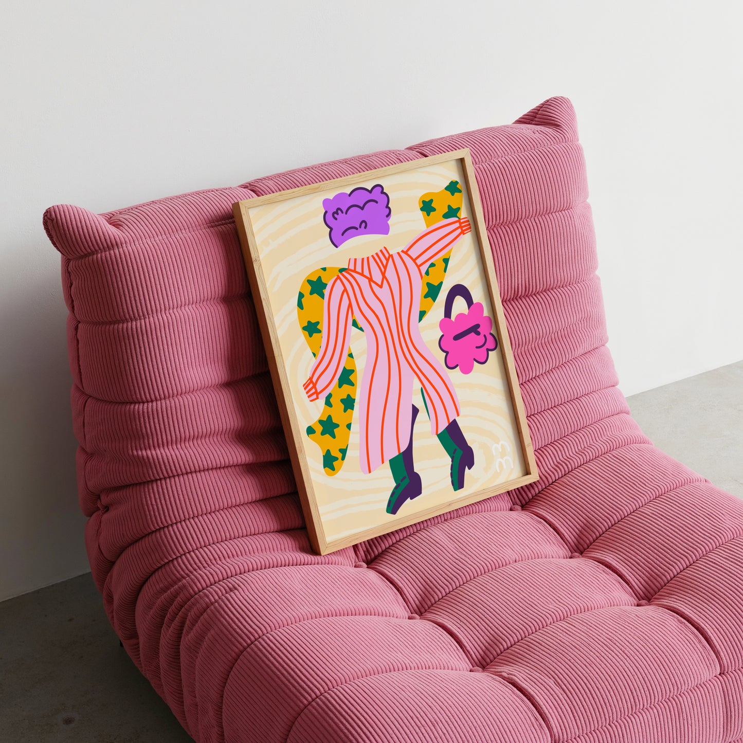 The Suzanne Print ❄︎ Chic Playful Pop Art