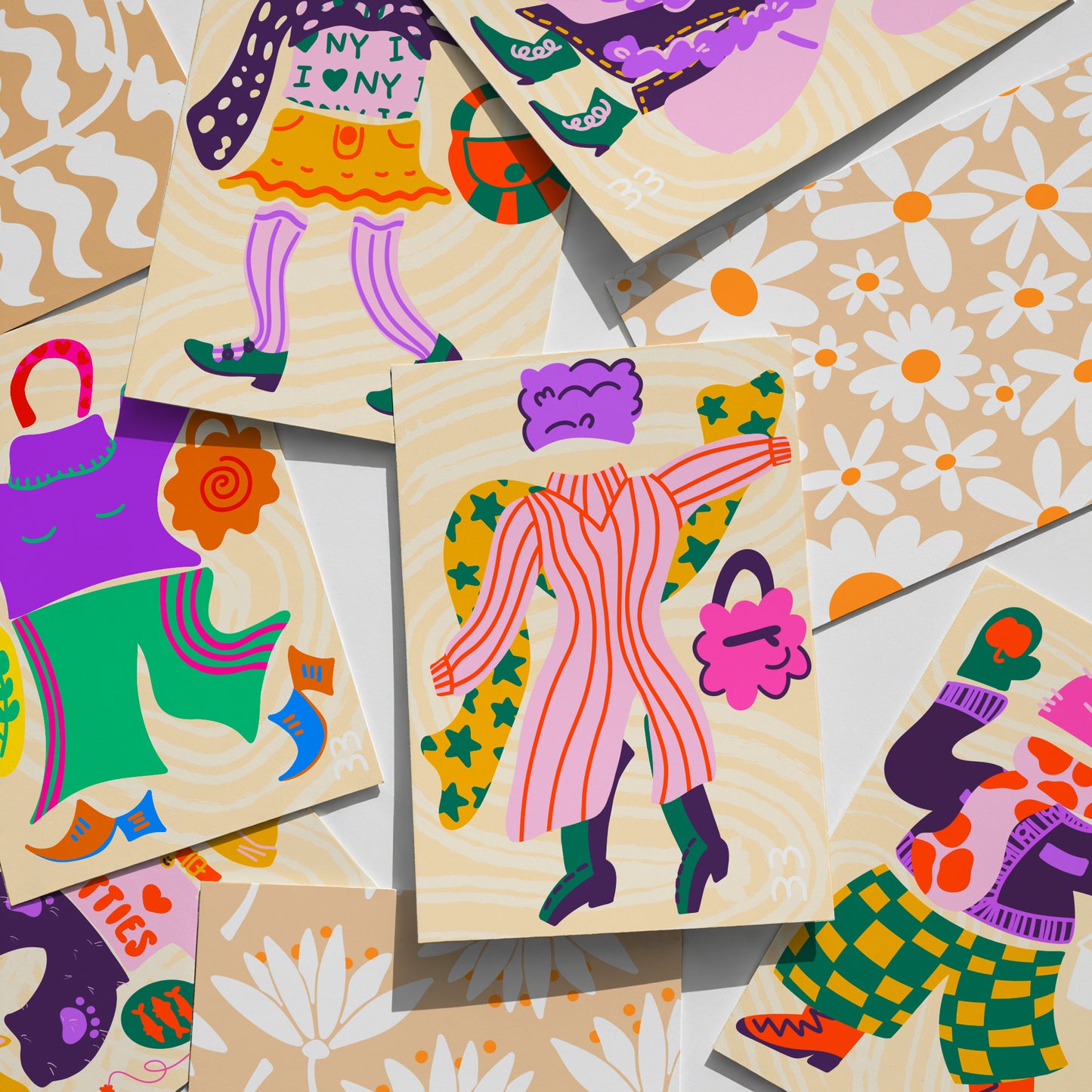 The Suzanne Print ❄︎ Chic Playful Pop Art