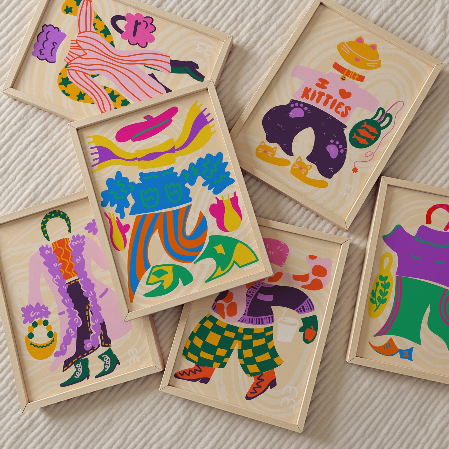 The Madison Print ❄︎ Abstract Joyful Pop Art for Eclectic Spaces