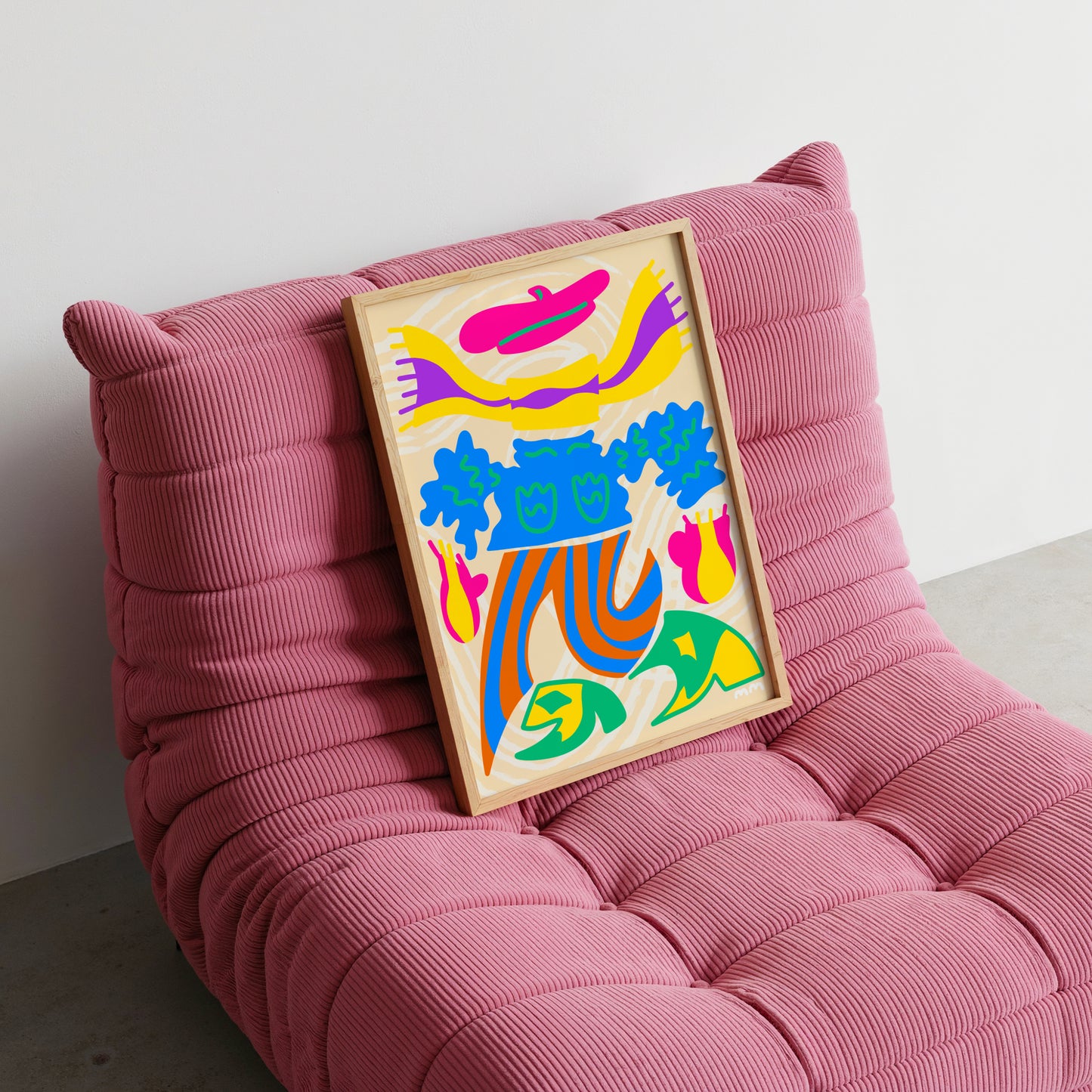 The Madison Print ❄︎ Abstract Joyful Pop Art for Eclectic Spaces