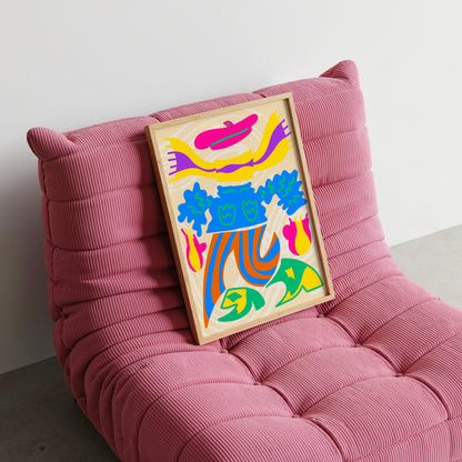 The Madison Print ❄︎ Abstract Joyful Pop Art for Eclectic Spaces