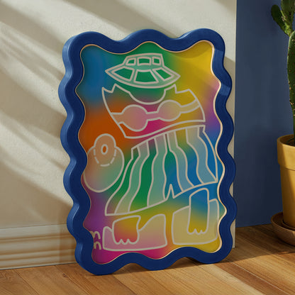The Zoe Print | Vibrant Fashion Illustration for Modern Spaces