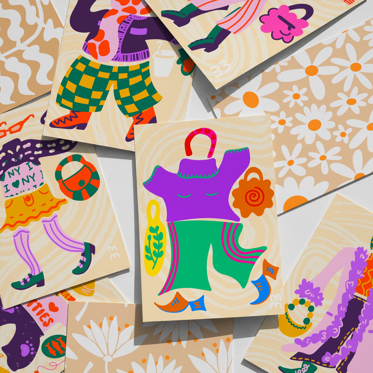 The Clarice Print ❄︎ Vibrant Decor for Modern Spaces