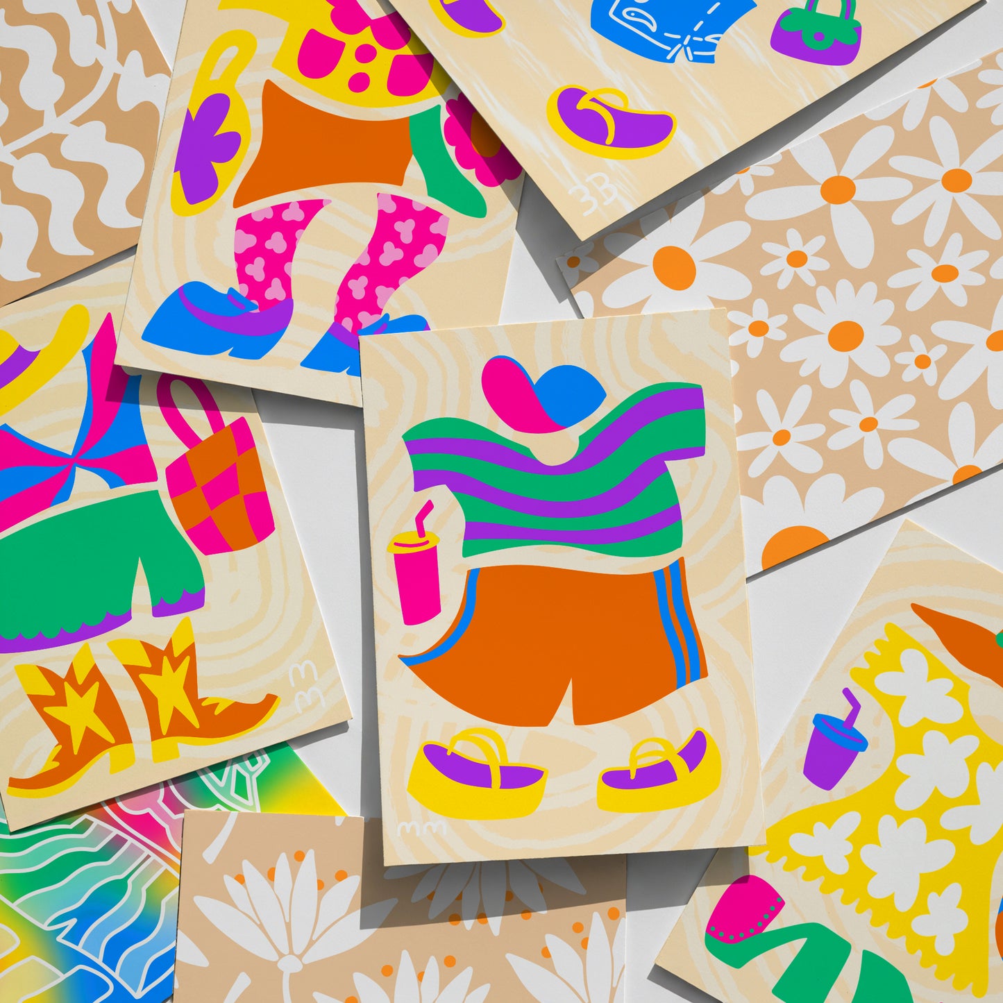 The Billie Print | Colour Pop Casual Summer Style
