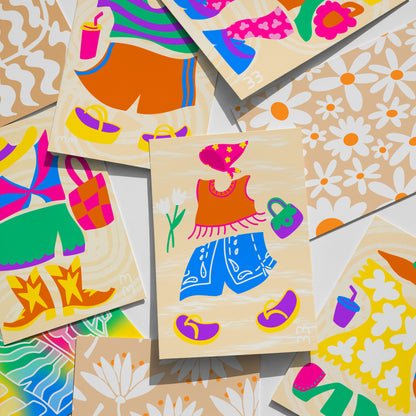 The Talia Print | Summer Vibes Fun Fashion to Dilly Dally in